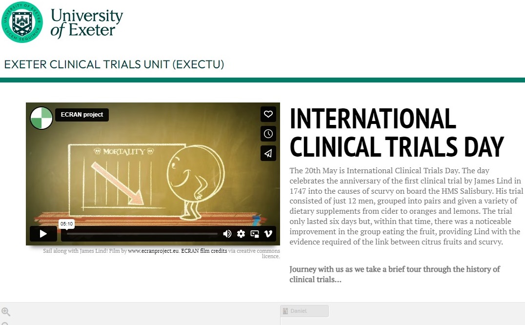 Clinical Trials Timeline